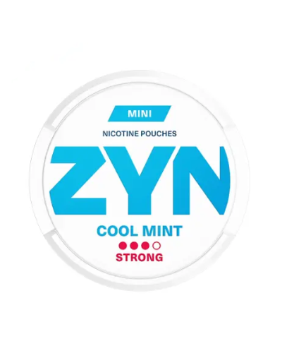 Снюс ZYN Cool Mint Strong Mini (холодная мята) (ник 11 мг)