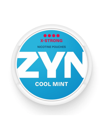 Снюс ZYN Cool Mint X-Strong (прохладная мята) (ник 11 мг)