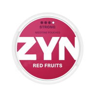 Снюс ZYN Red Fruits Strong (полуниця ментол) (нік 9 мг) 