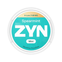 Снюс ZYN Spearmint Mini X-Low (м'ята) (нік 1,5 мг) 