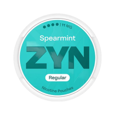 Снюс ZYN Spearmint regular (м'ята) (нік 11 мг) (протерміновано)