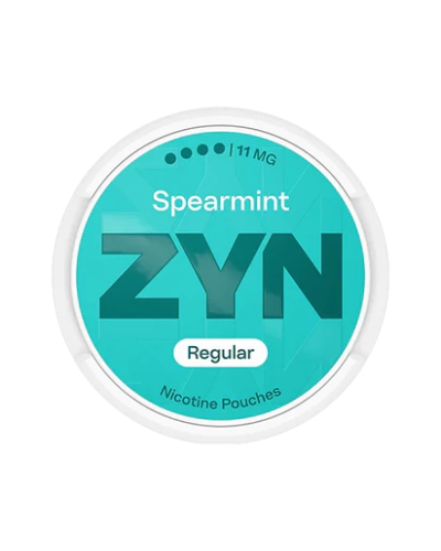 Снюс ZYN Spearmint regular (мята) (ник 11 мг) (просрочено)