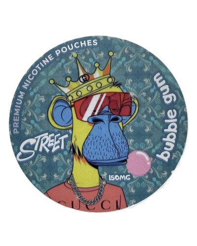 Снюс Street Bubble Gum Жувальна гумка 150 мг (15%)