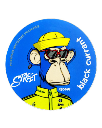 Снюс Street Black Currant Чорна смородина 150 мг (15%)