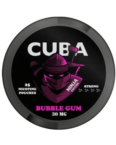 Снюс Cuba Bubble gum 30 mg (фруктова жуйка)