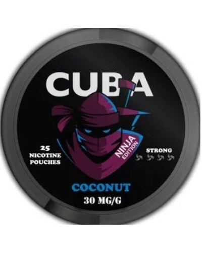 Снюс Cuba Coconut 30 mg (Кокос)