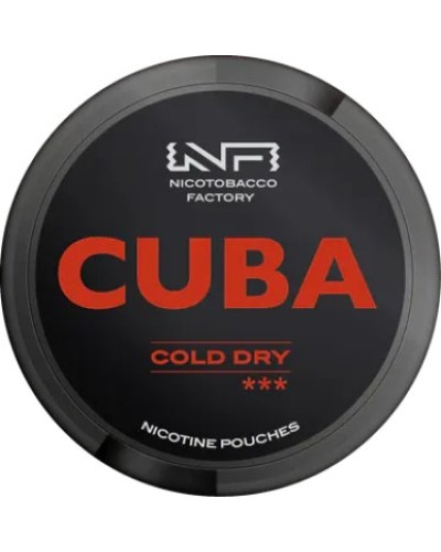 Снюс Cuba Cold dry 43 mg (М'ята)