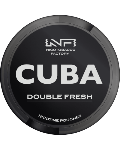Снюс Cuba Double fresh 43 mg (Свіжа м'ята)