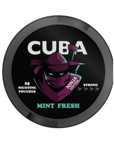 Снюс Cuba Fresh mint 43 mg (Свіжа м'ята)