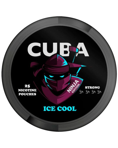 Снюс Cuba Ice cool 150 mg (мята лед)