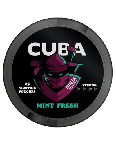 Снюс Cuba Fresh mint 150 mg (Свіжа м'ята)