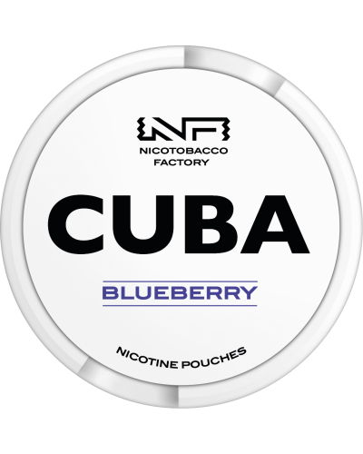 Снюс Cuba Blueberry 16 mg (Чорниця)