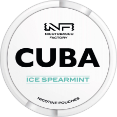 Снюс Cuba Ice spearmint 16 mg (Мікс трав та м'яти)