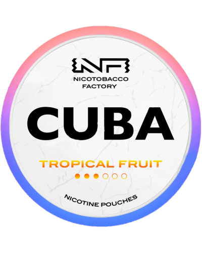 Снюс Cuba Tropical Fruit 16 mg (Тропічні фрукти)