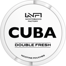 Снюс Cuba Double fresh 16 mg (Свіжа м'ята)