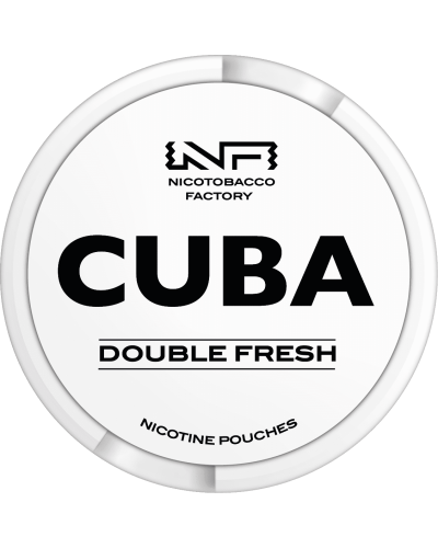 Снюс Cuba Double fresh 16 mg (Свіжа м'ята)