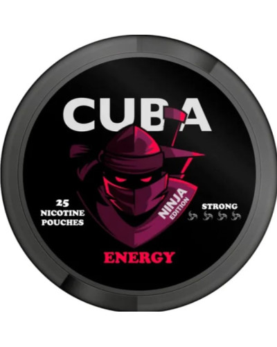 Снюс Cuba Energy 43 mg (Енергетик)