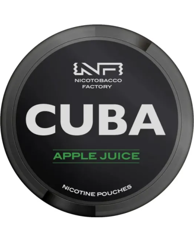 Снюс Cuba Apple Juice 43 mg (Яблоко)