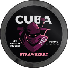 Снюс Cuba Strawberry 30 mg (Полуниця)