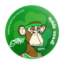 Снюс Street Green Apple Зелене яблуко 150 мг (15%)