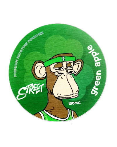 Снюс Street Green Apple Зелене яблуко 150 мг (15%)