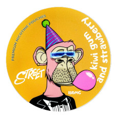 Снюс Street Kiwi Gum and Strawberry Ківі та полуниця 150 мг (15%)