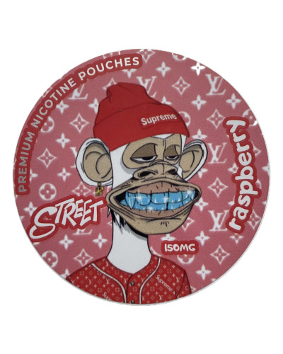 Снюс Street Raspberry Малина 150 мг (15%)