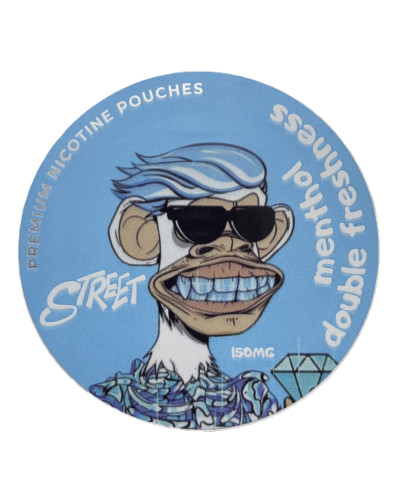 Снюс Street Menthol Double Freshness Подвійний ментол 150 мг (15%)