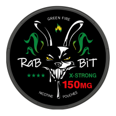 Снюс RABBIT  Green Fire  150 mg (Лайм Чилі)