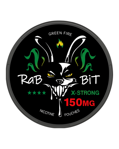 Снюс RABBIT Green Fire 150 mg (Лайм Чили)