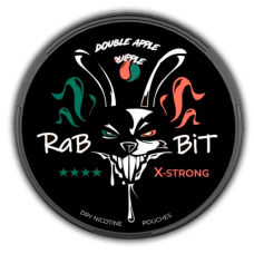 Снюс RABBIT Double Apple 150 mg (Подвійне яблуко)