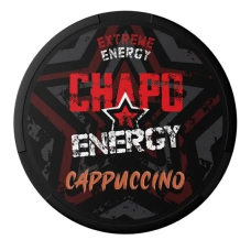 Кофеїновий снюс CHAPO WHITE 150мг Cappuccino (капучіно) 20шт (протерміновано)