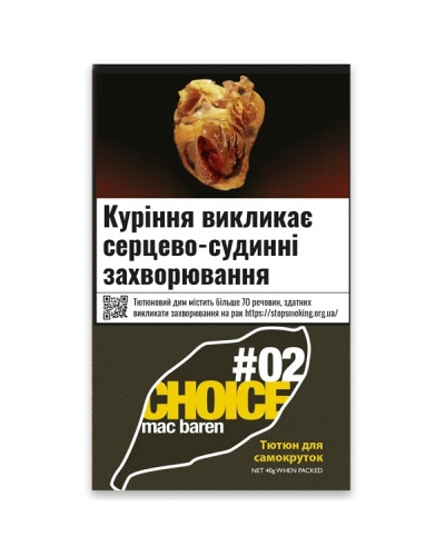 Табак для самокруток Mac Baren #02 (30 г.)