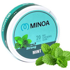 Нікотинові жуйки Minoa Mint (М'ята) 20шт (нік 6 мг)