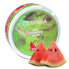 Нікотинові жуйки Minoa Watermelon (Кавун) 20шт (нік 4 мг)