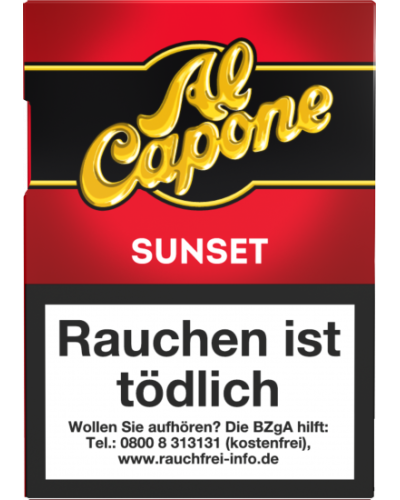 Сигариллы Al Capone Sunset (ром) (18шт)