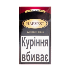 Сигарети HARVEST Superslim Sweet Cherry (солодка вишня) (пач20)