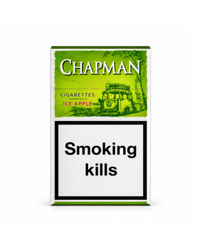 Сигарети Chapman King Size Ice Apple (Яблуко ментол) (20шт)