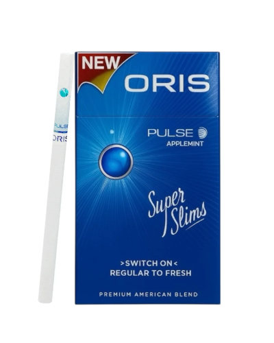 Сигареты Oris Superslim Apple Mint Capsule (Яблоко Мята) (20шт) Сигареты Oris Superslim Apple Mint Capsule (Яблоко Мята) (20шт)