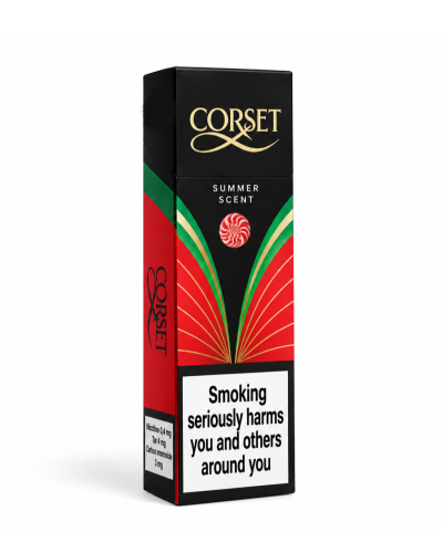 Сигареты Сorset Superslim Summer Scent с капсулой (Арбуз) (пач20)