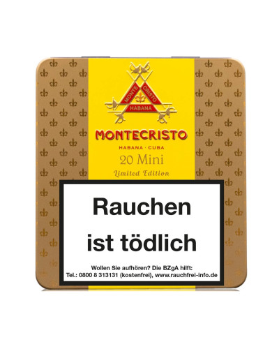 Сигариллы Montecristo Mini 20 Limited Edition (Куба) (20шт)