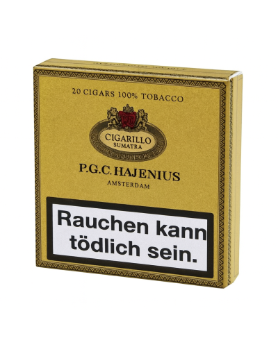 Сигарили P.G.C. HAJENIUS Cigarillo Sumatra (Суматра) (20шт)