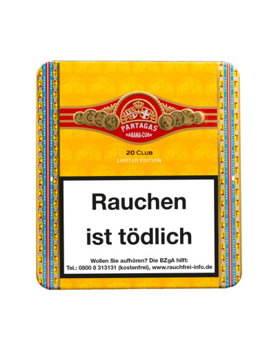 Сигарили Partagas Habana Cuba 20 Limited Edition (Куба) (20 шт)