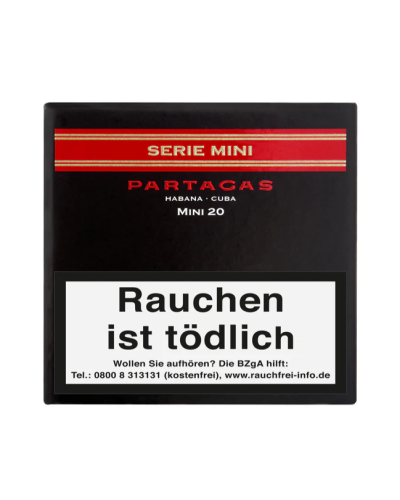 Сигарили Partagas Habana Cuba Serie mini 20 (Куба) (20 шт)