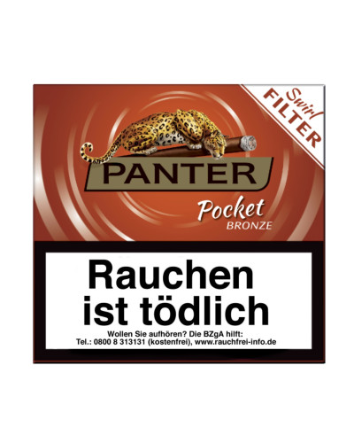 Сигарили Panter Pocket Bronze Swirl Filter (10 шт)
