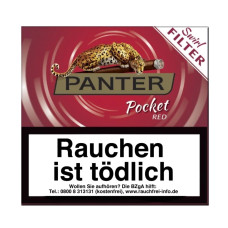 Сигарили Panter Pocket Red Swirl Filter (10 шт)