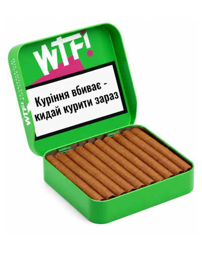Сигариллы WTF! SHISHARILLO NYC со вкусом яблока (20 шт)
