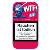 Сигарили WTF! SHISHARILLO LIT зі смаком ягід (5шт)