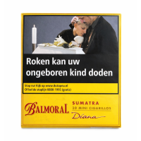 Сигарили BALMORAL Diana Cigarillos (20шт)
