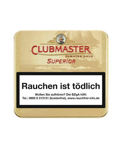 Сигариллы CLUBMASTER Superior SUMATRA (20 шт)